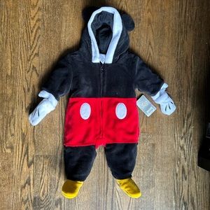 Baby Mickey Mouse bodysuit jacket